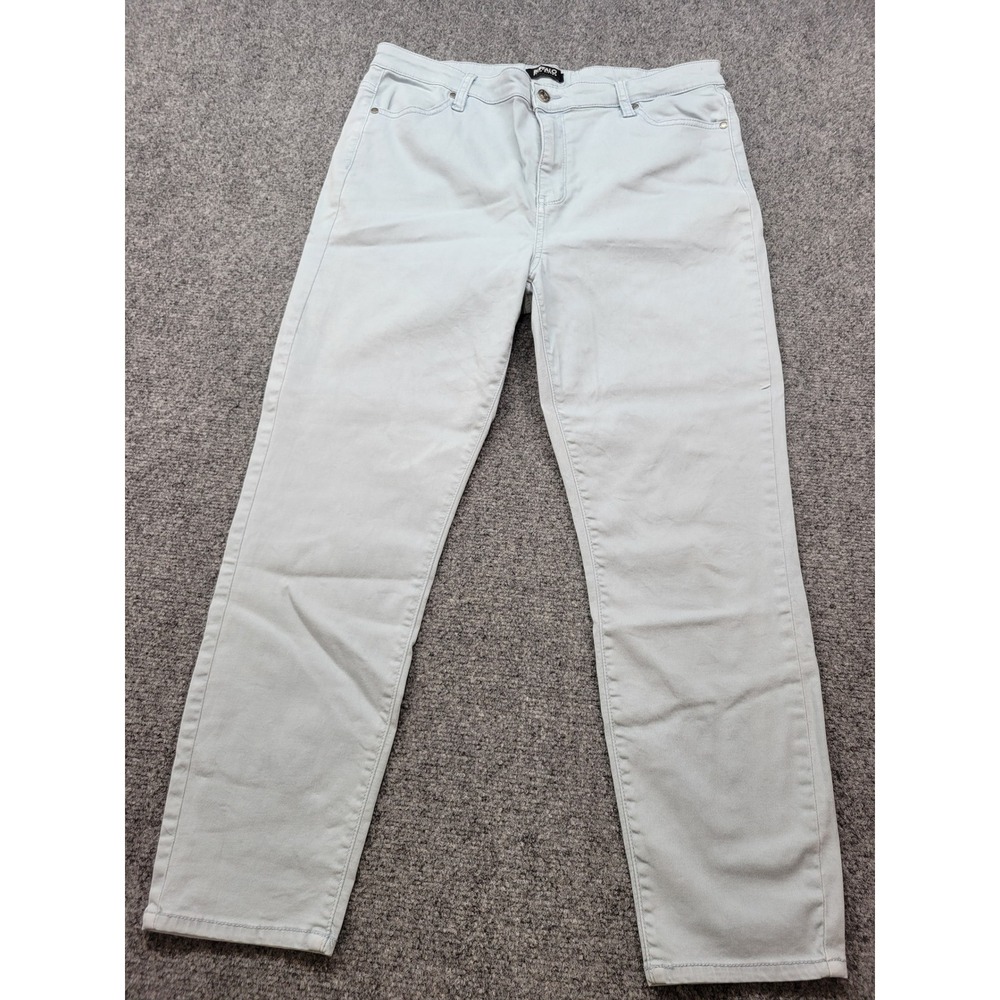 Buffalo David Bitton Havana High Rise Ankle Skinny Jeans Light Blue Size 14/34